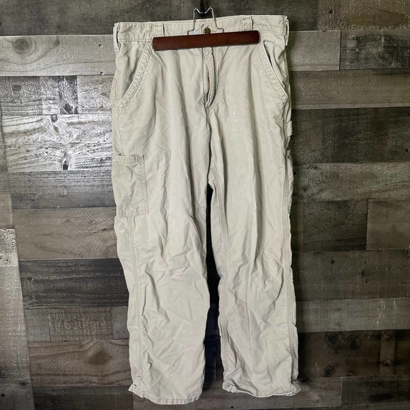 SOLD Carhartt Dungaree Pants 34X30 - Picture 1 of 6